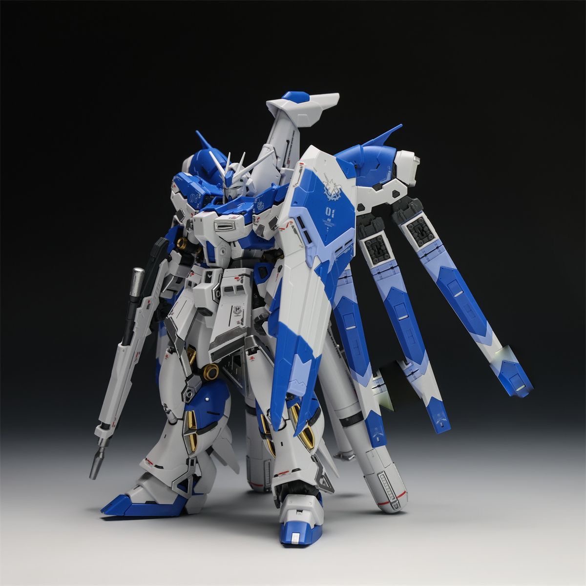 Model Kit Mecha - 1/144 Hi-v Gundam Montaj Model Kiti,