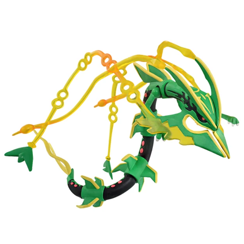 Model Kit Rayquaza - TOMY Sınırlı Üretim Pokemon Figürleri ML