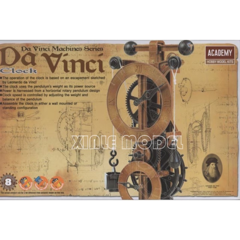 Model Kit Academy - Academy 18150 Da Vinci Makineleri Serisi