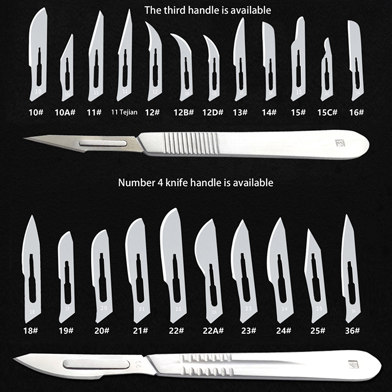 Hobby Knife Blade - Yardımcı Tıbbi Cerrahi Bıçak Yedek Bıçak