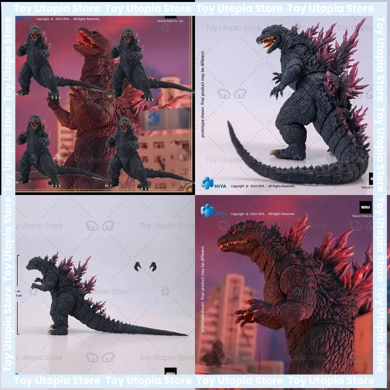 Model Kit Godzilla - HIYA Godzilla 2000 Millennium 1999 Koleksiyoncular