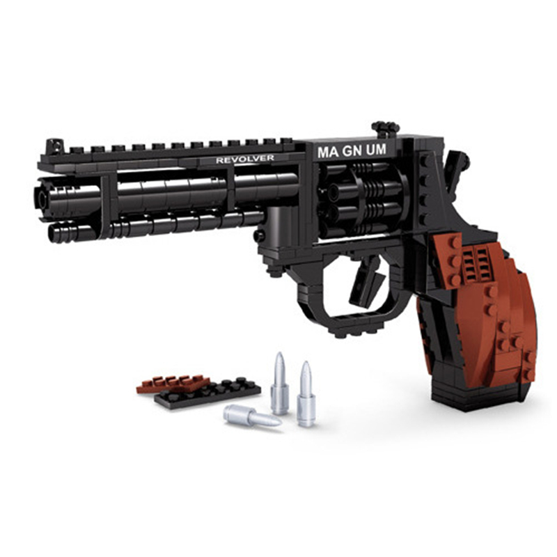 Model Kit Revolver - Ausini SWAT Magnum Tabanca Tabanca Güç