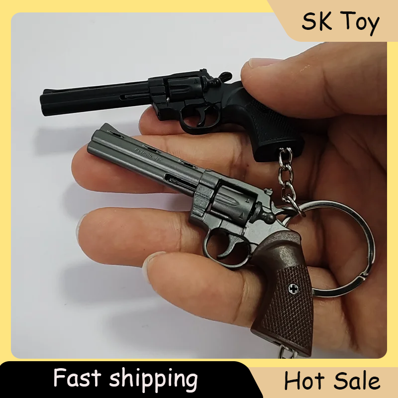 Model Kit Revolver - 7 cm Colt 357 Tabanca Silah