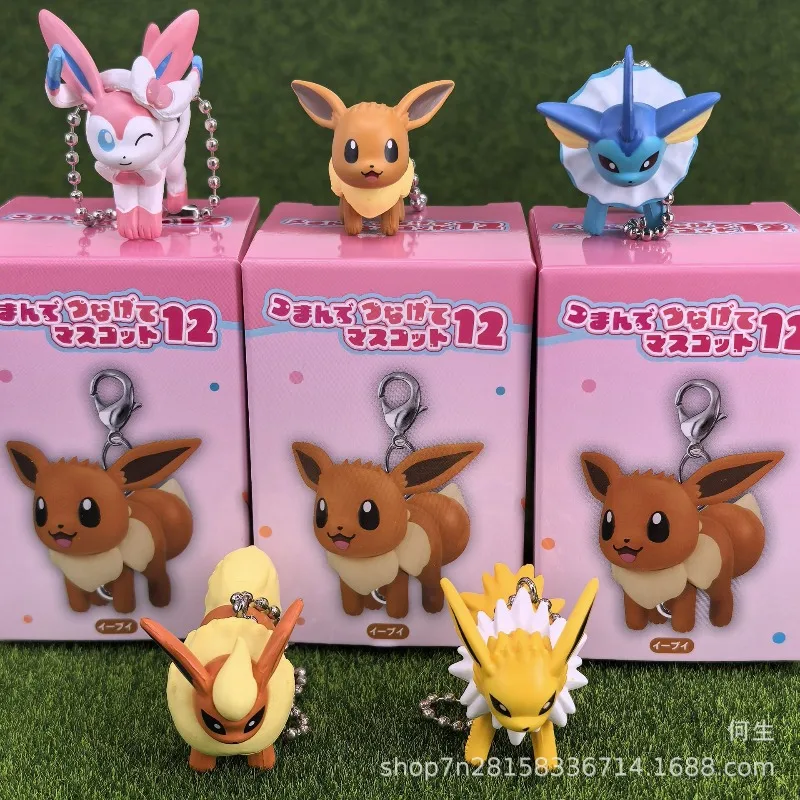Model Kit Eevee - Pokemon Kör Kutu Oyuncaklar Sevimli Karikatür