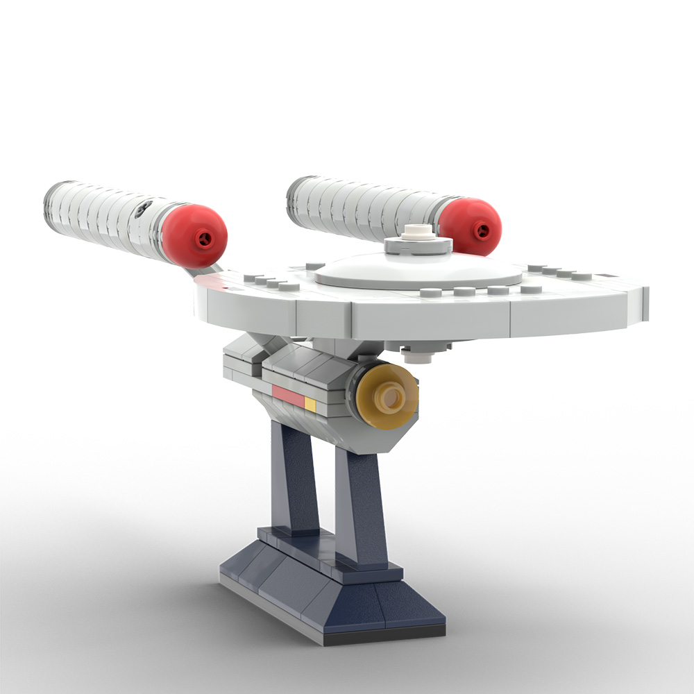 Model Kit Uss Enterprise - Efsanevi Galaksi Keşif Uzay Gemisi MOC