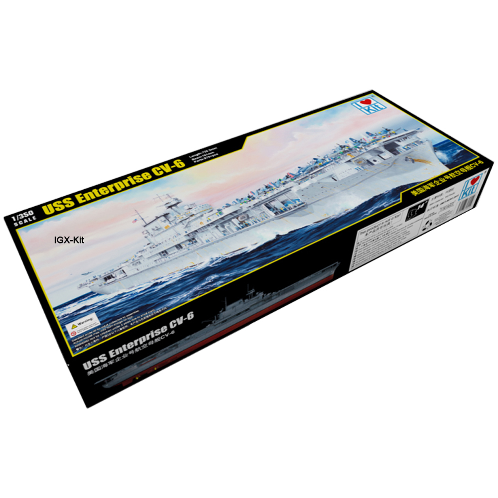 Model Kit Uss Enterprise - MERiT 65302 1/350 Ölçekli USS CV6