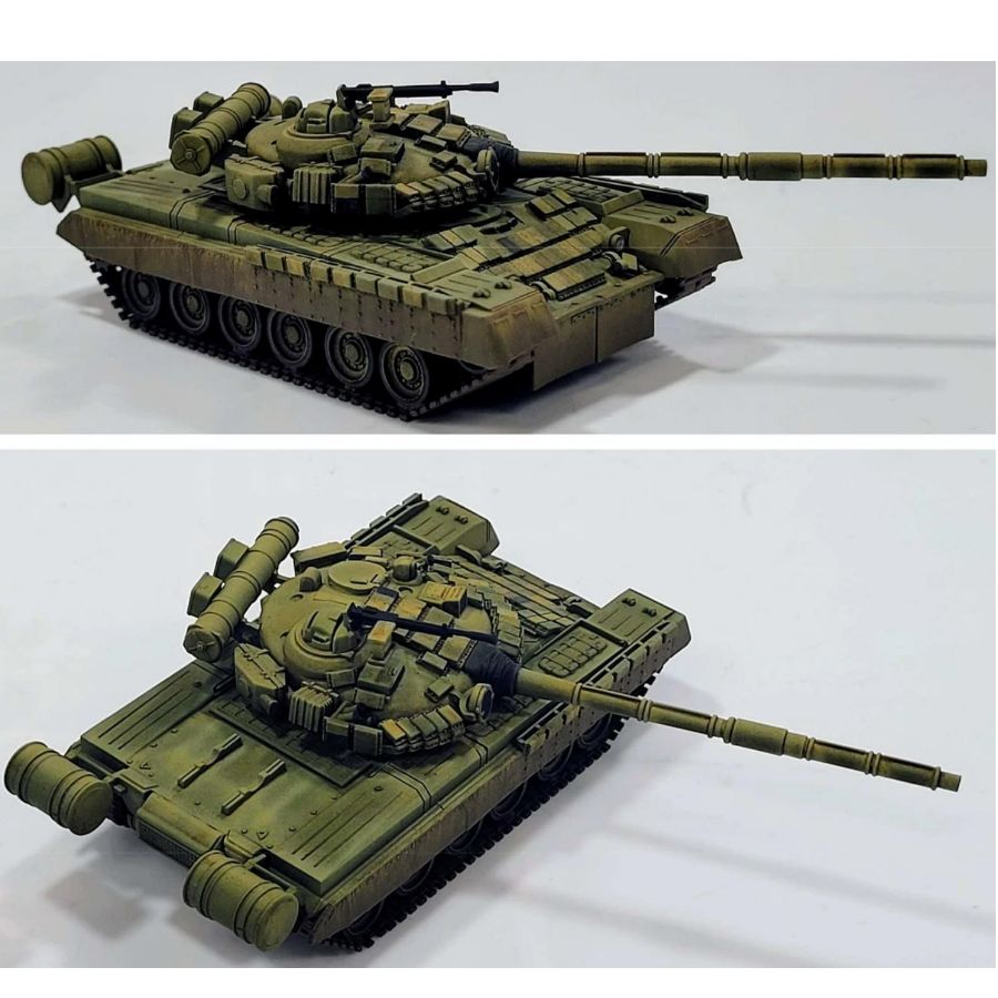 Model Kit Academy - AC13434 Akademi 1/72 T-80BV Sovyet Ana