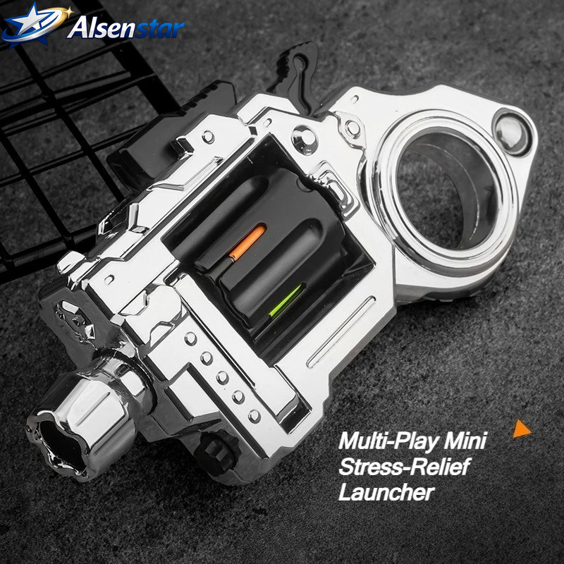 Model Kit Revolver - Revolver Oyuncak Alaşım EDC Fidget Oyuncak