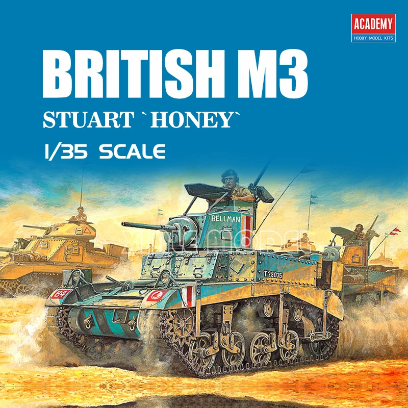 Academy 13270 M3 Stuart, Dahil - Model Kit Academy incelemesi ve fiyatı