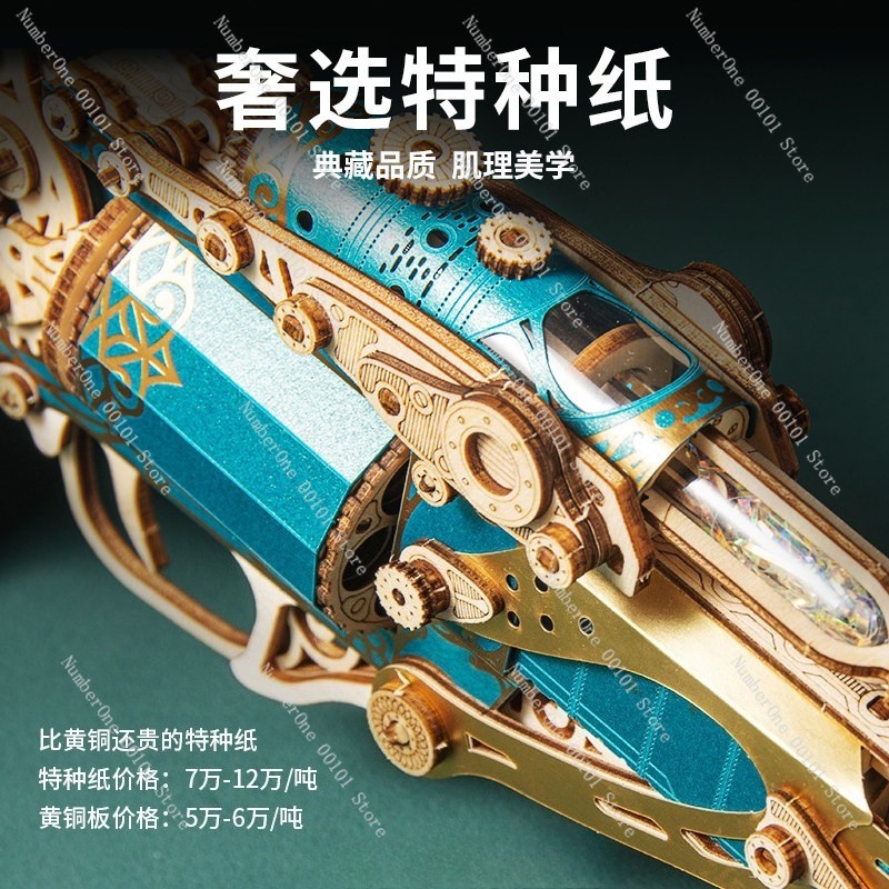 Yaratıcı Tabanca Montaj Modeli - Model Kit Revolver incelemesi ve fiyatı