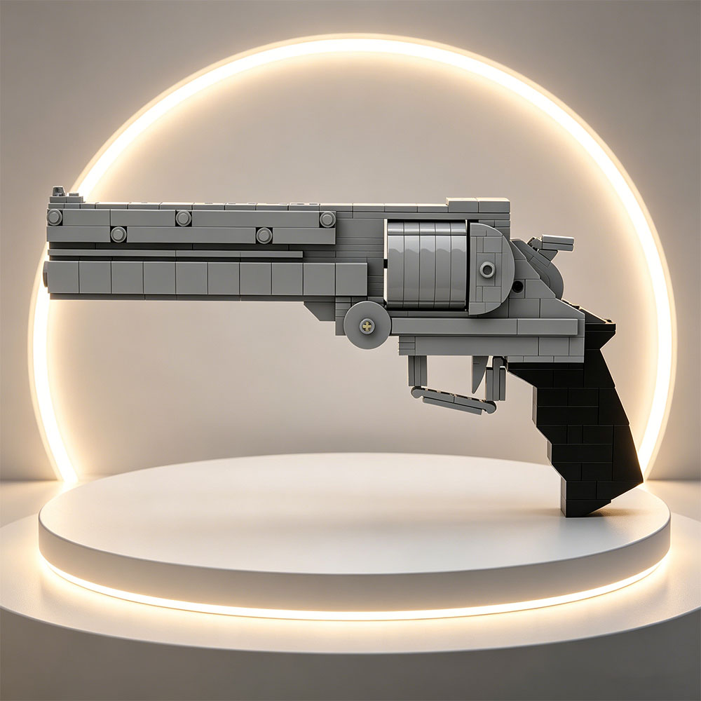 MOC Yapı Taşları Küçük Parçacı - Model Kit Revolver incelemesi ve fiyatı
