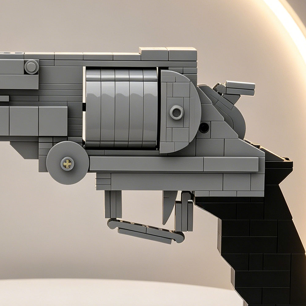 MOC Yapı Taşları Küçük Parçacı - Model Kit Revolver incelemesi ve fiyatı