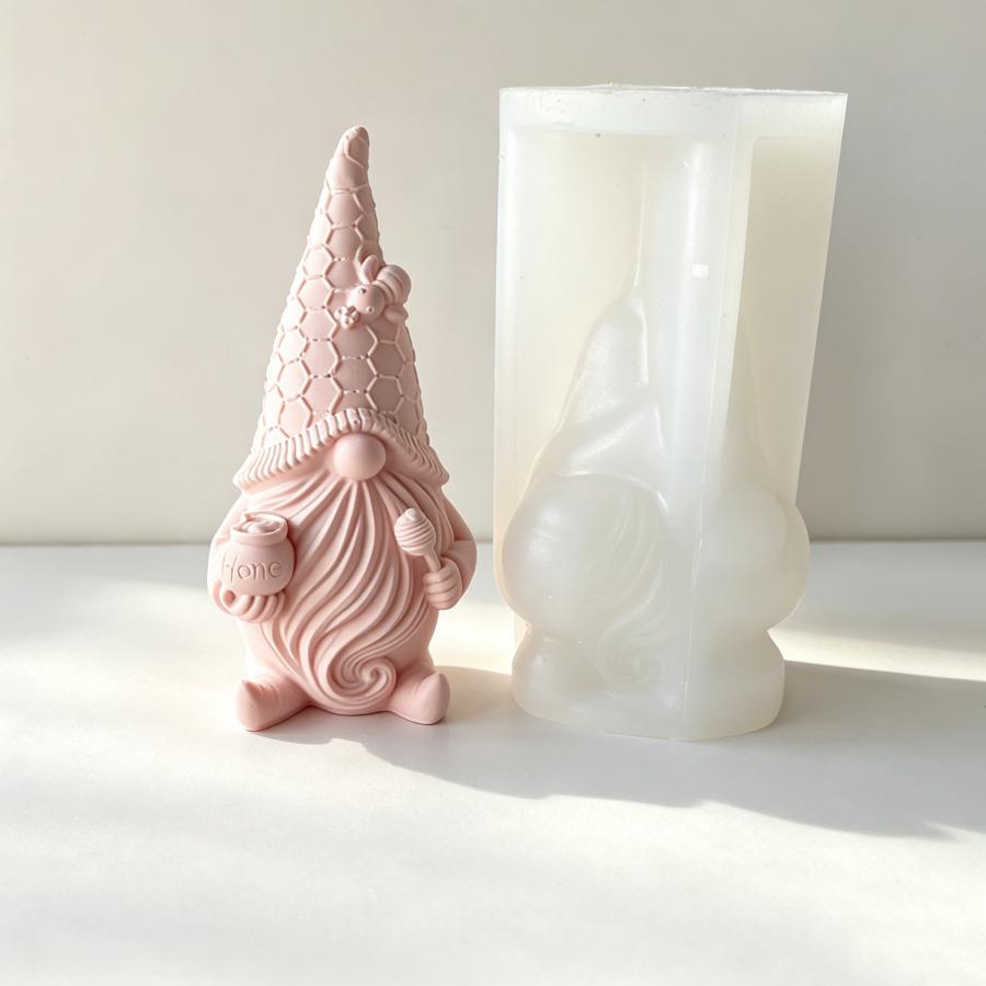 3D Noel Baba Cüce Silikon Mum  - Model Kit Cement incelemesi ve fiyatı