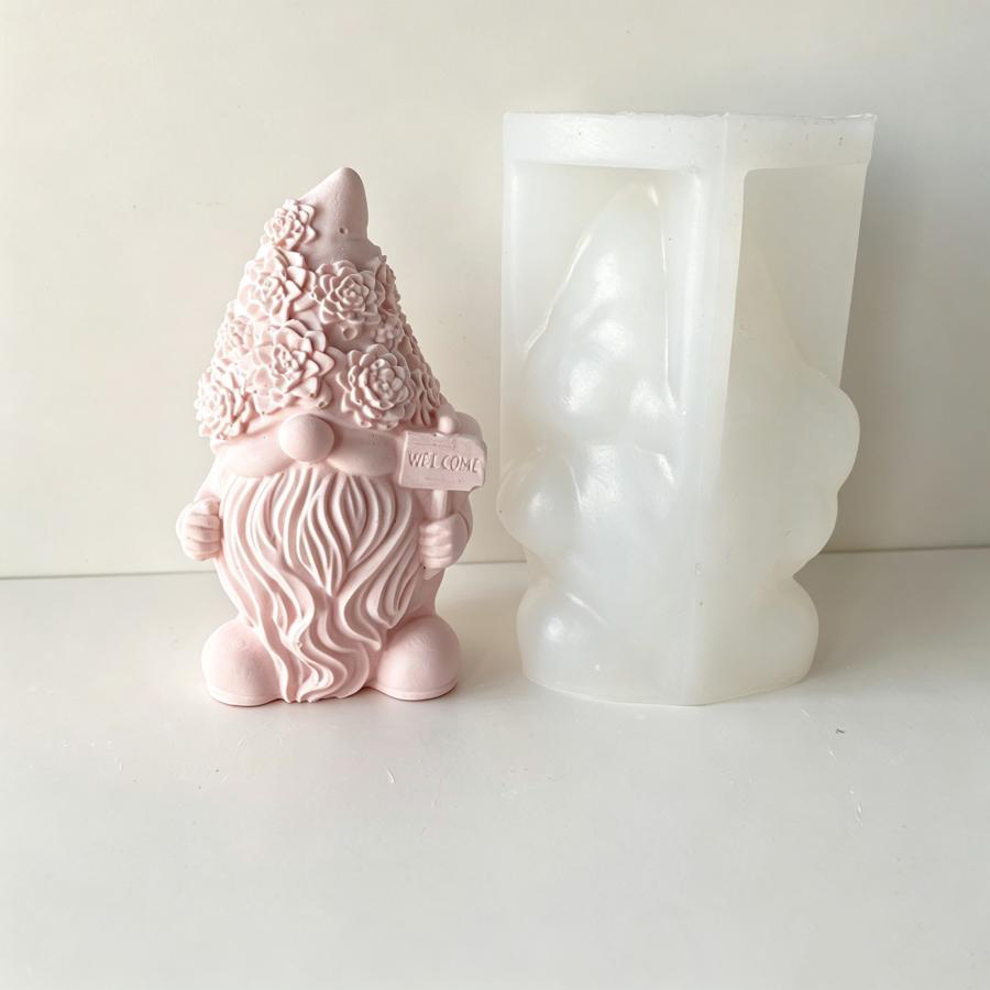 3D Noel Baba Cüce Silikon Mum  - Model Kit Cement incelemesi ve fiyatı