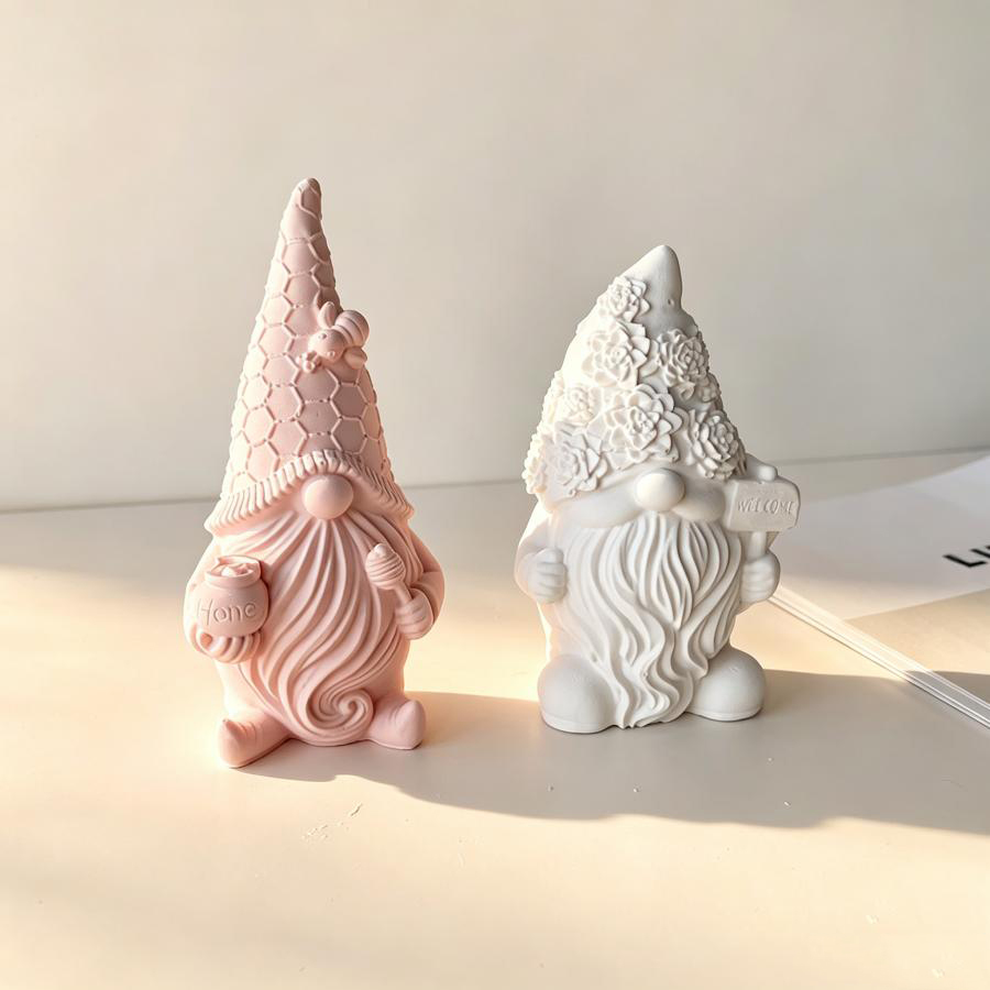 3D Noel Baba Cüce Silikon Mum  - Model Kit Cement incelemesi ve fiyatı