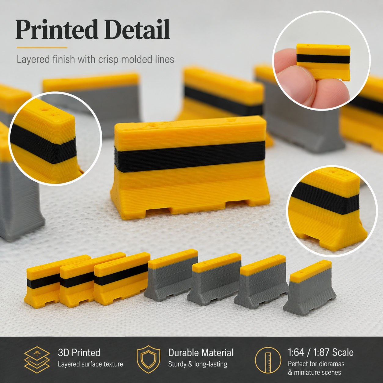 1:64 1:87 Mini Çimento Yol Bar - Model Kit Cement incelemesi ve fiyatı