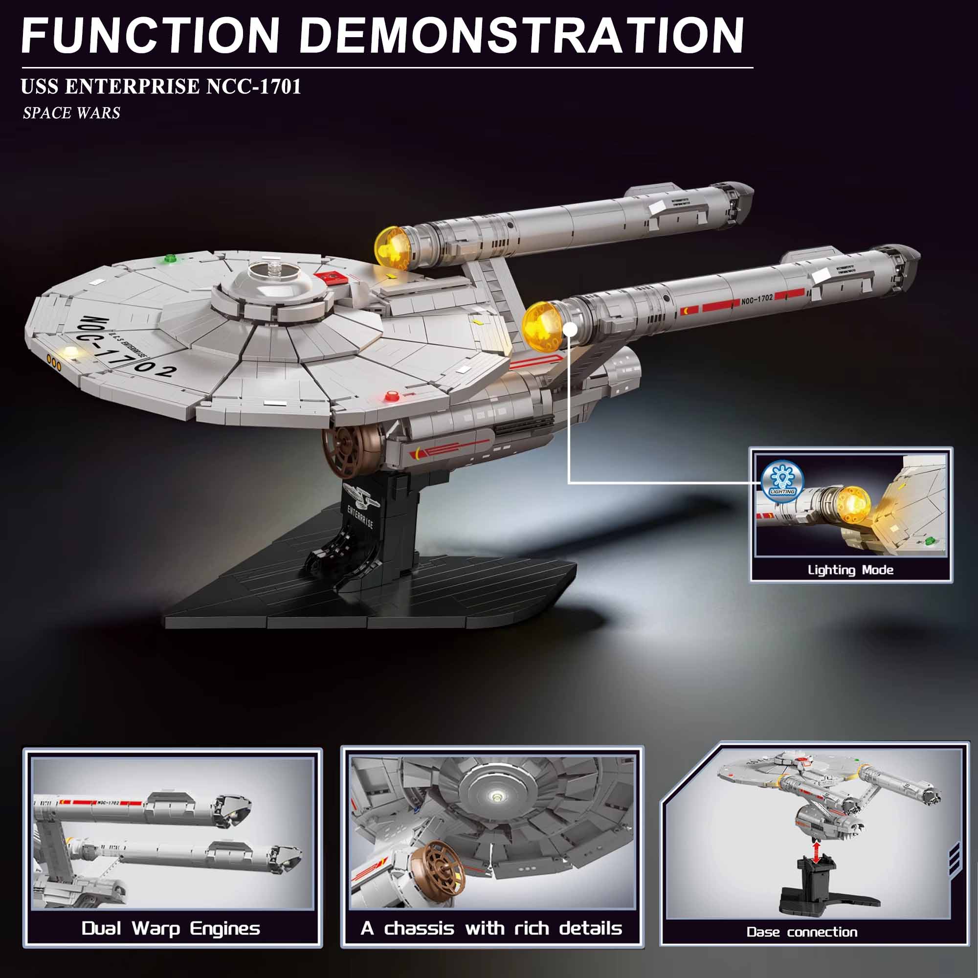 Film Oyunları Star Trek USS En - Model Kit Uss Enterprise incelemesi ve fiyatı