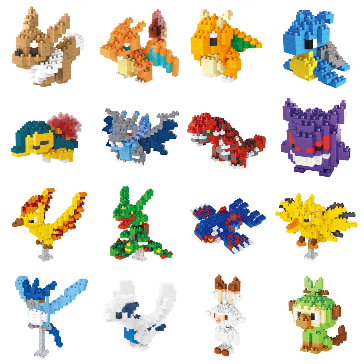Pokemon Küçük Bloklar Nanobloc - Model Kit Rayquaza incelemesi ve fiyatı