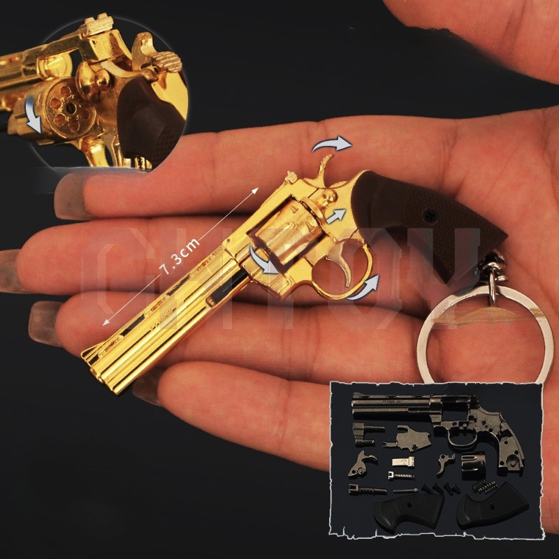 7.3 cm/2.87in Mini Alaşım Küçü - Model Kit Revolver incelemesi ve fiyatı