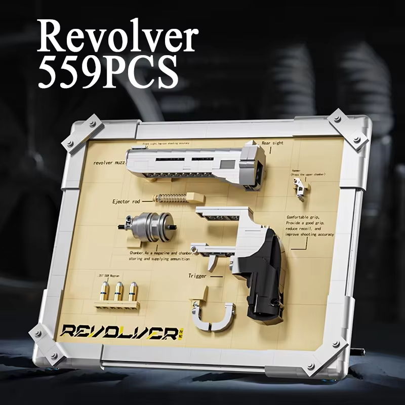 Mekanik Tabanca Modeli Yapım B - Model Kit Revolver incelemesi ve fiyatı