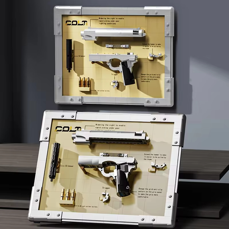 Mekanik Tabanca Modeli Yapım B - Model Kit Revolver incelemesi ve fiyatı