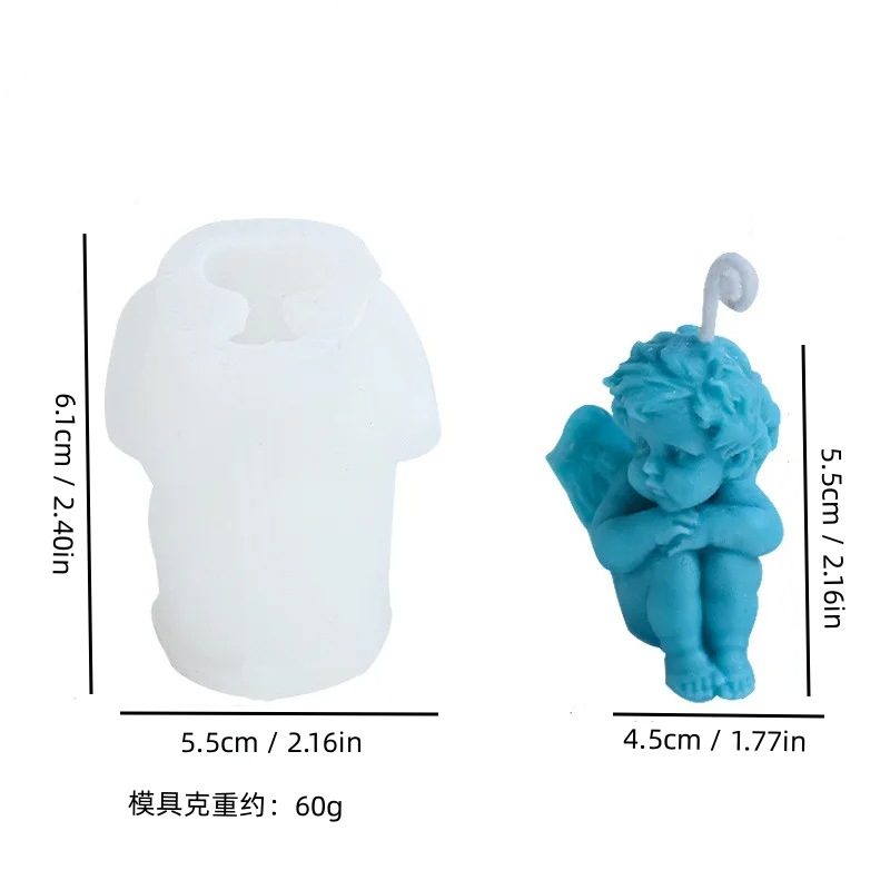 Gül Melek Mum Silikon Kalıp 3D - Model Kit Cement incelemesi ve fiyatı