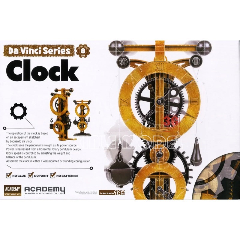 Academy 18150 Da Vinci Makinel - Model Kit Academy incelemesi ve fiyatı