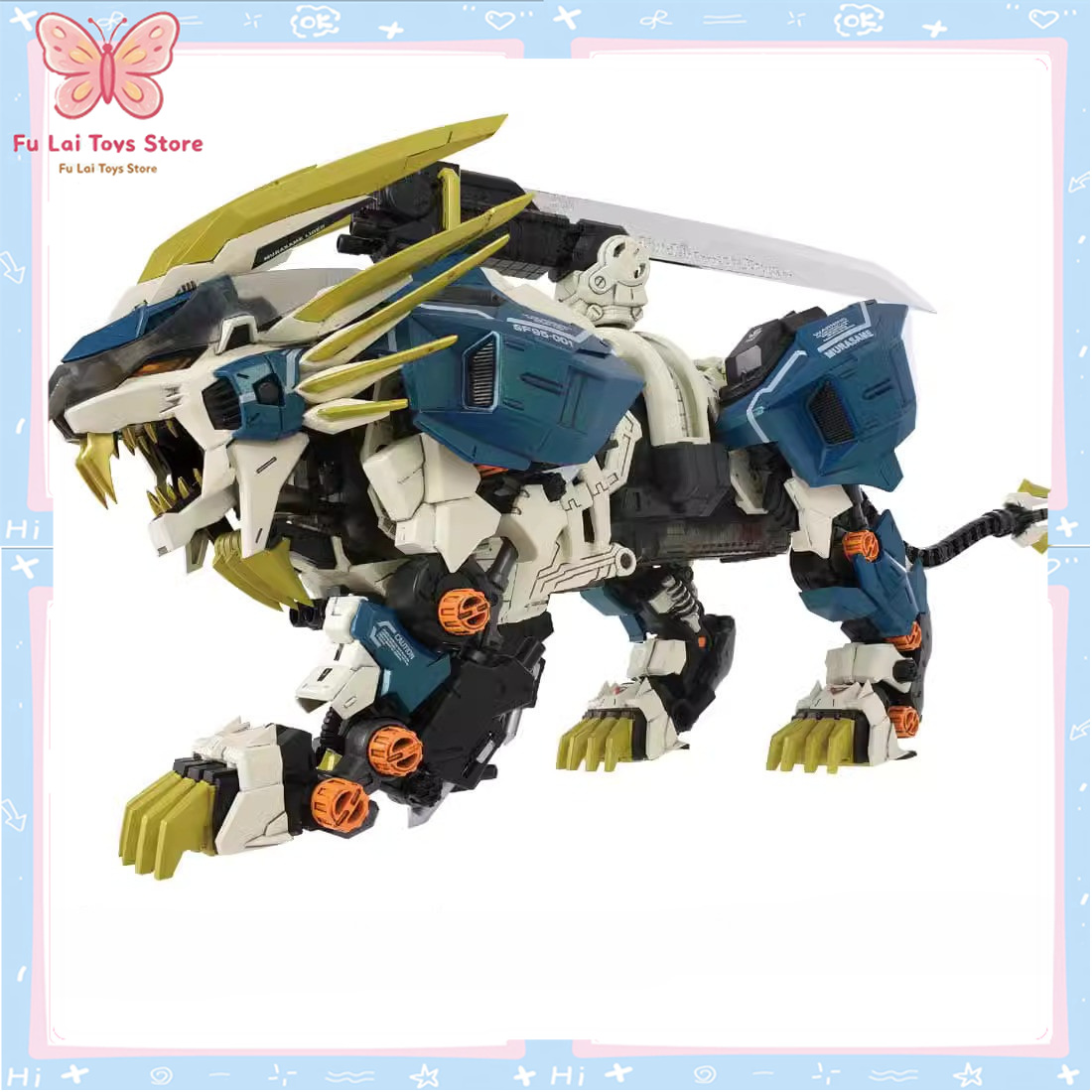 Orijinal Takara Tomy ZOIDS Mur - Model Kit Mecha incelemesi ve fiyatı