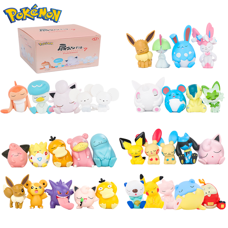 5 adet/takım Pokemon Maushold  - Model Kit Eevee incelemesi ve fiyatı