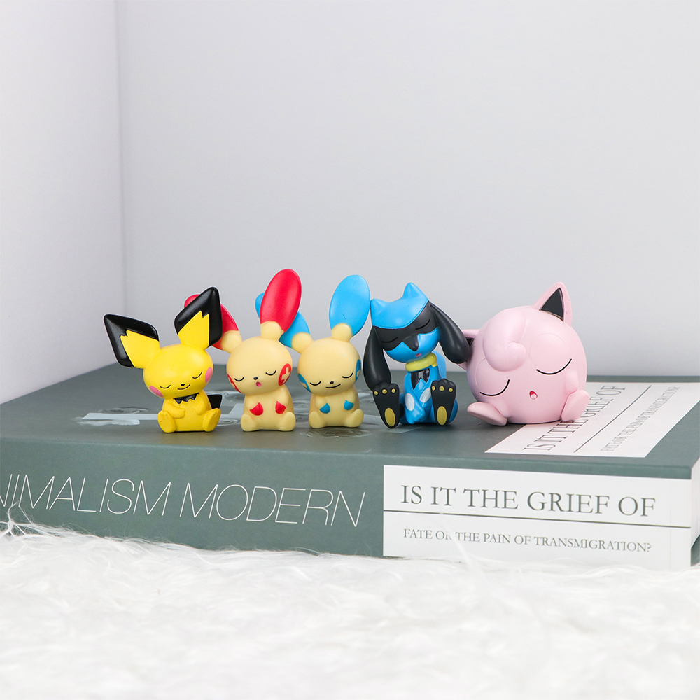 5 adet/takım Pokemon Maushold  - Model Kit Eevee incelemesi ve fiyatı