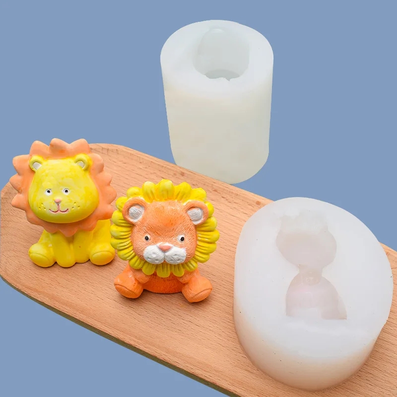 Sevimli aslan silikon mum kalı - Model Kit Cement incelemesi ve fiyatı