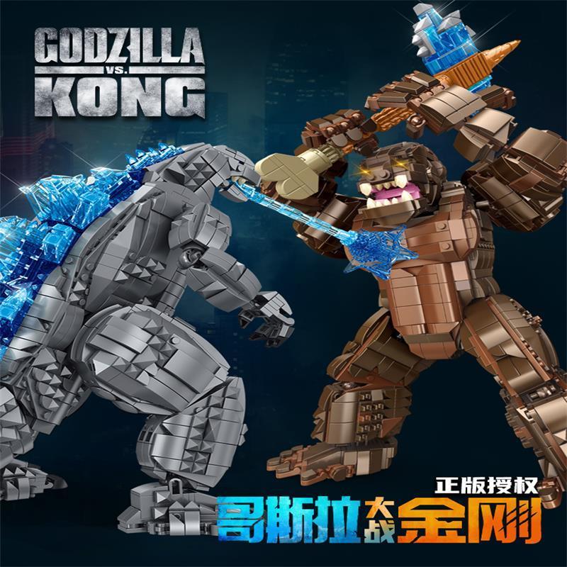 LEGO godgodve Kong ile uyumlu  - Model Kit Godzilla incelemesi ve fiyatı