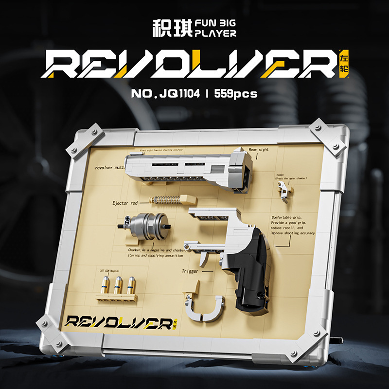 559 Parça Revolver Model Kiti, - Model Kit Revolver incelemesi ve fiyatı