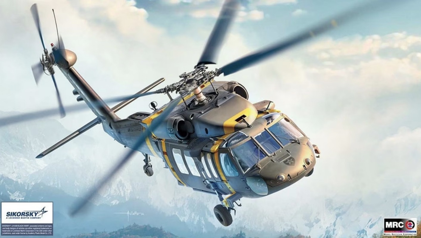 Academy Hobby 12135 1/35 UH-60 - Model Kit Academy incelemesi ve fiyatı